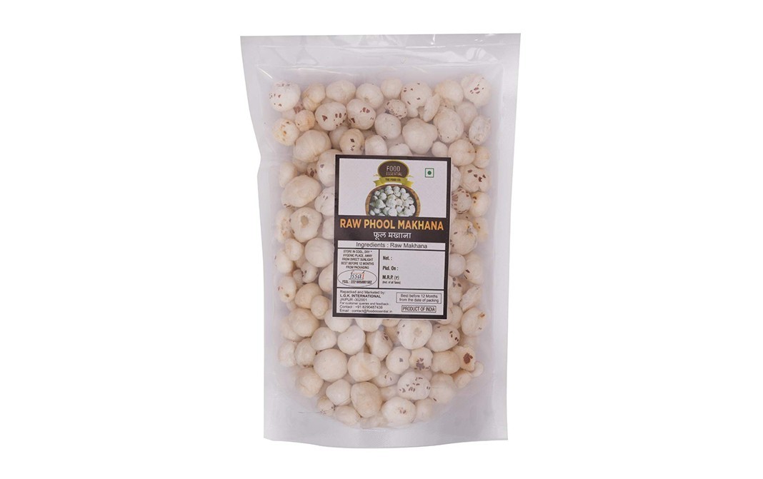 Food Essential Raw Phool Makhana    Pack  1 kilogram